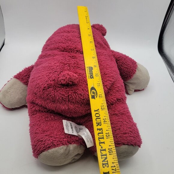 Disney Pixar Store LOTSO HUGGIN BEAR Lot of 2 Bears 15" Plush Strawberry Scent - Picture 8 of 16